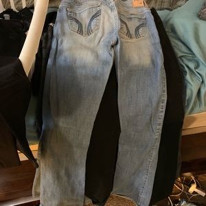Hollister light wash bootcut